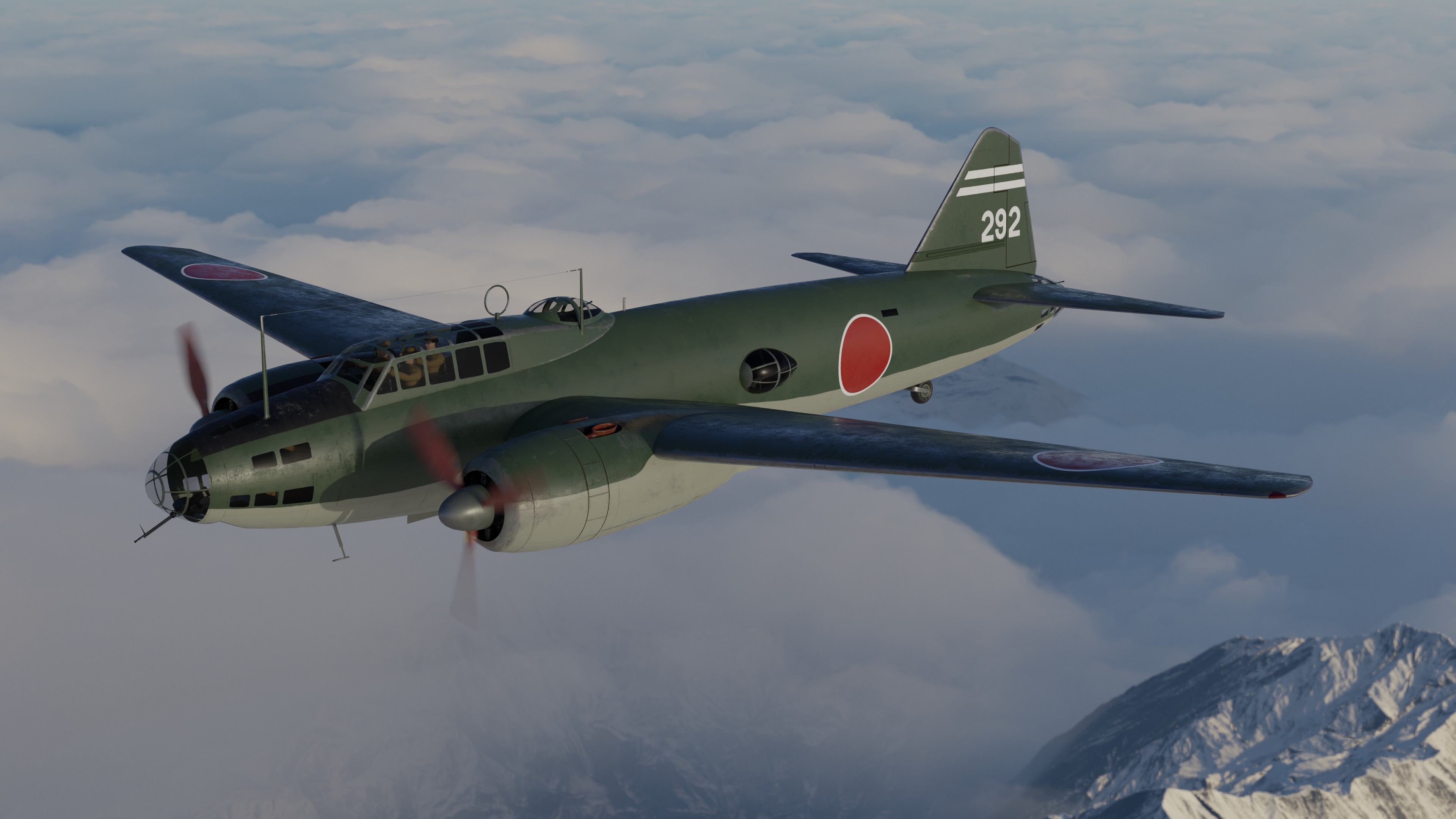 Low Poly Betty Bomber preview image 5