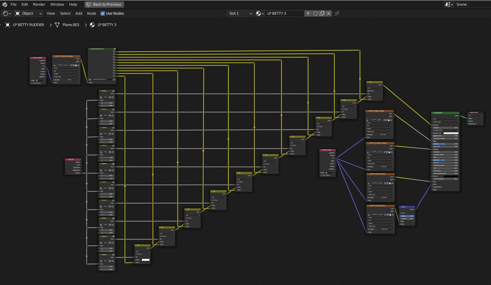 Low Poly Betty Bomber preview image 6