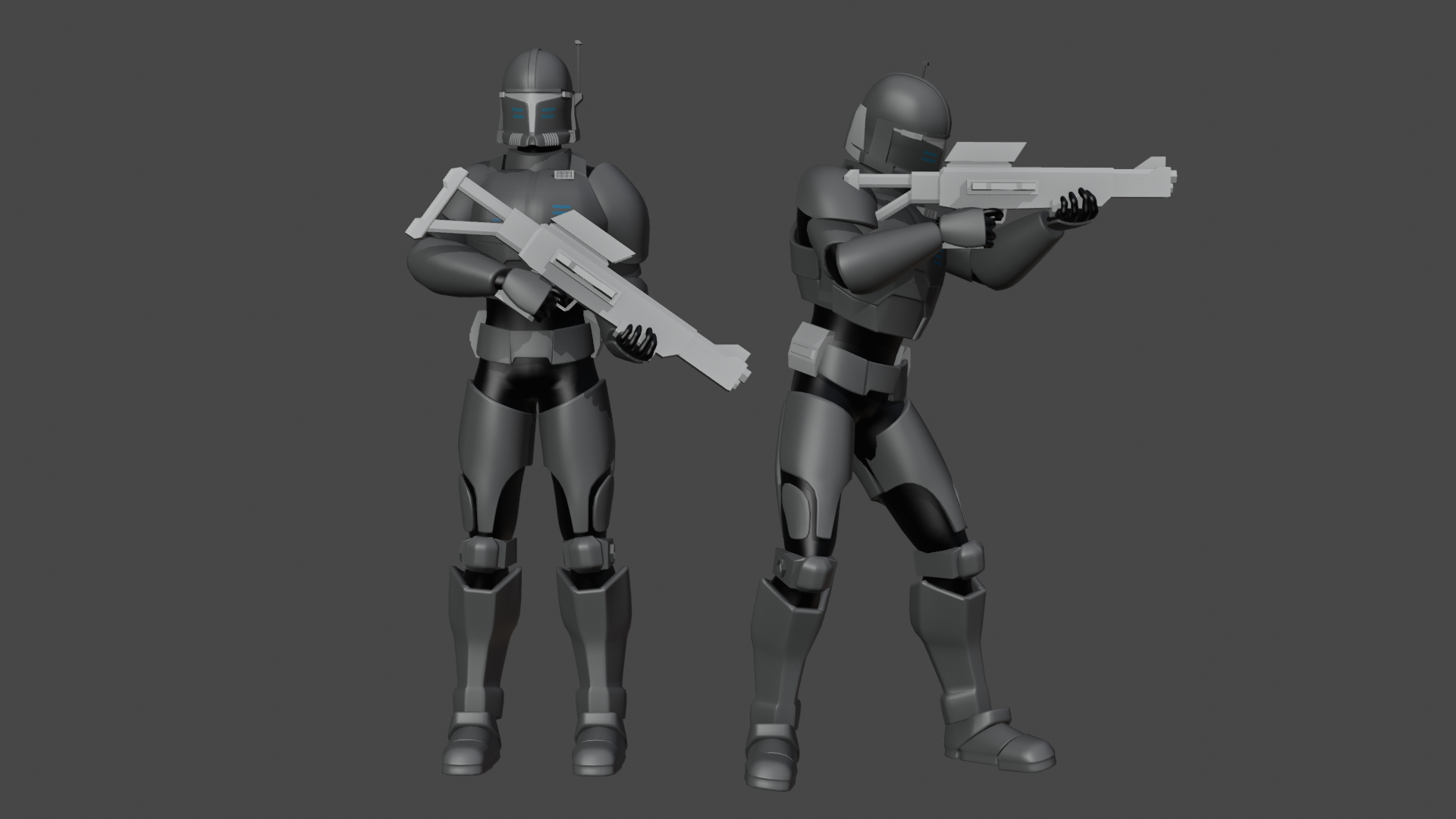 Sci-Fi Commander | Animation-Ready preview image 3