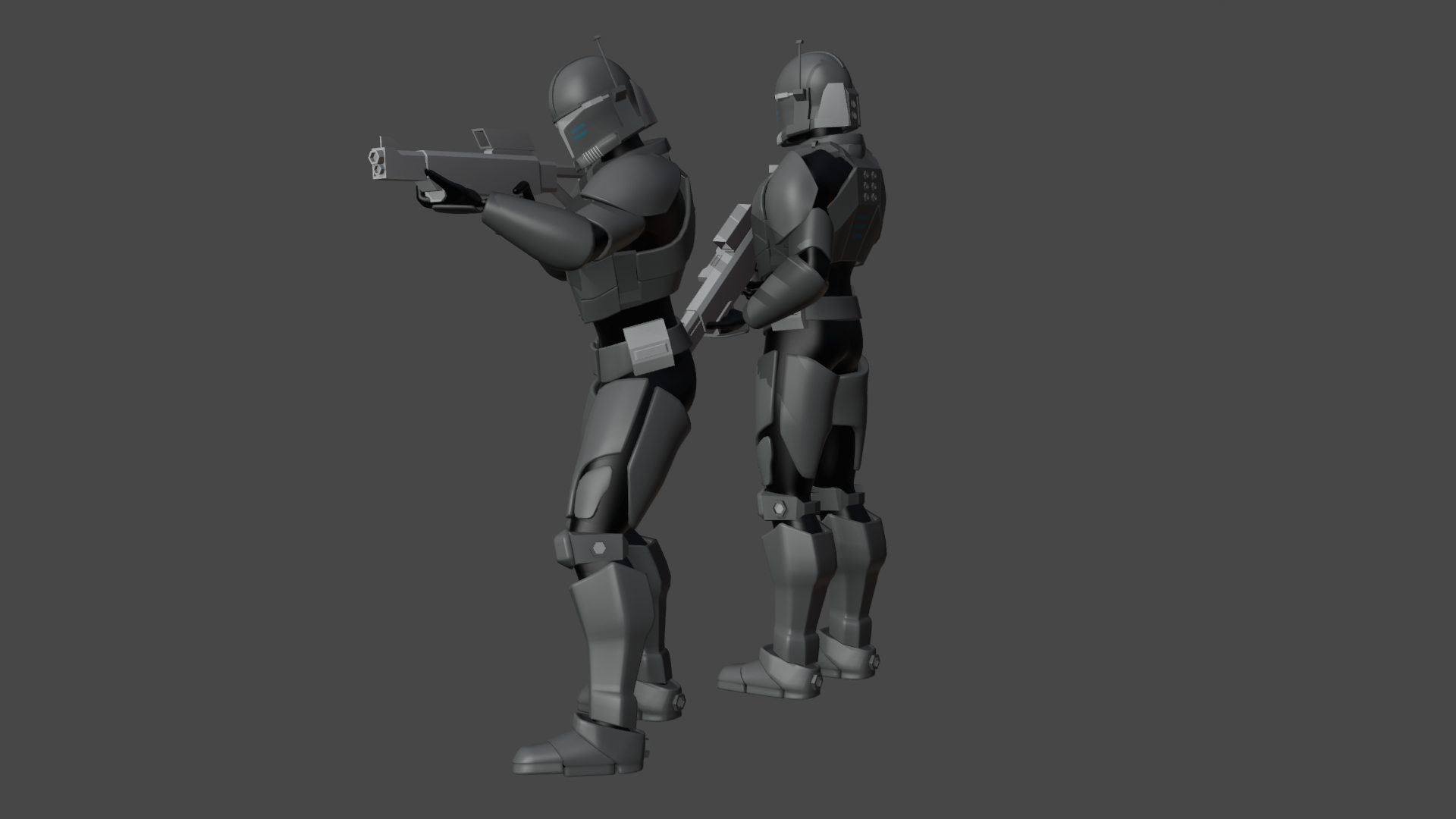 Sci-Fi Commander | Animation-Ready preview image 4