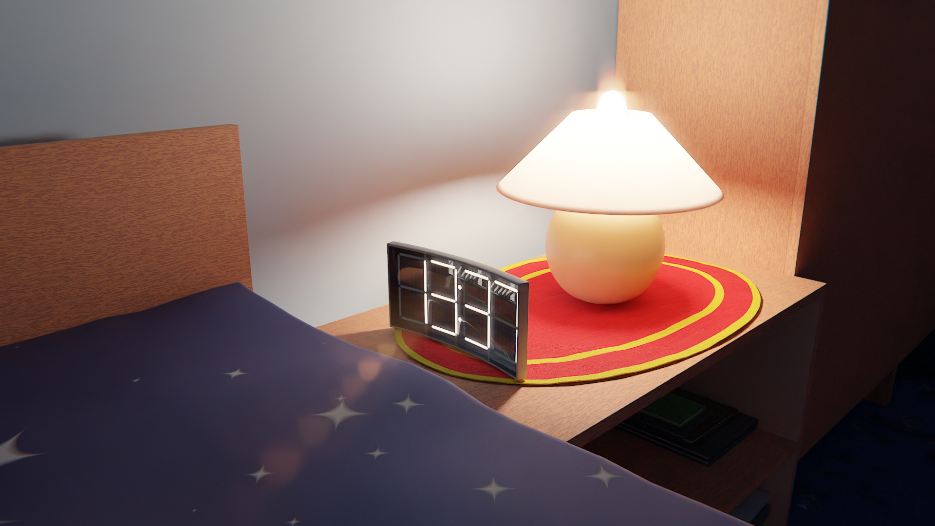 Animated digital clock preview image 1