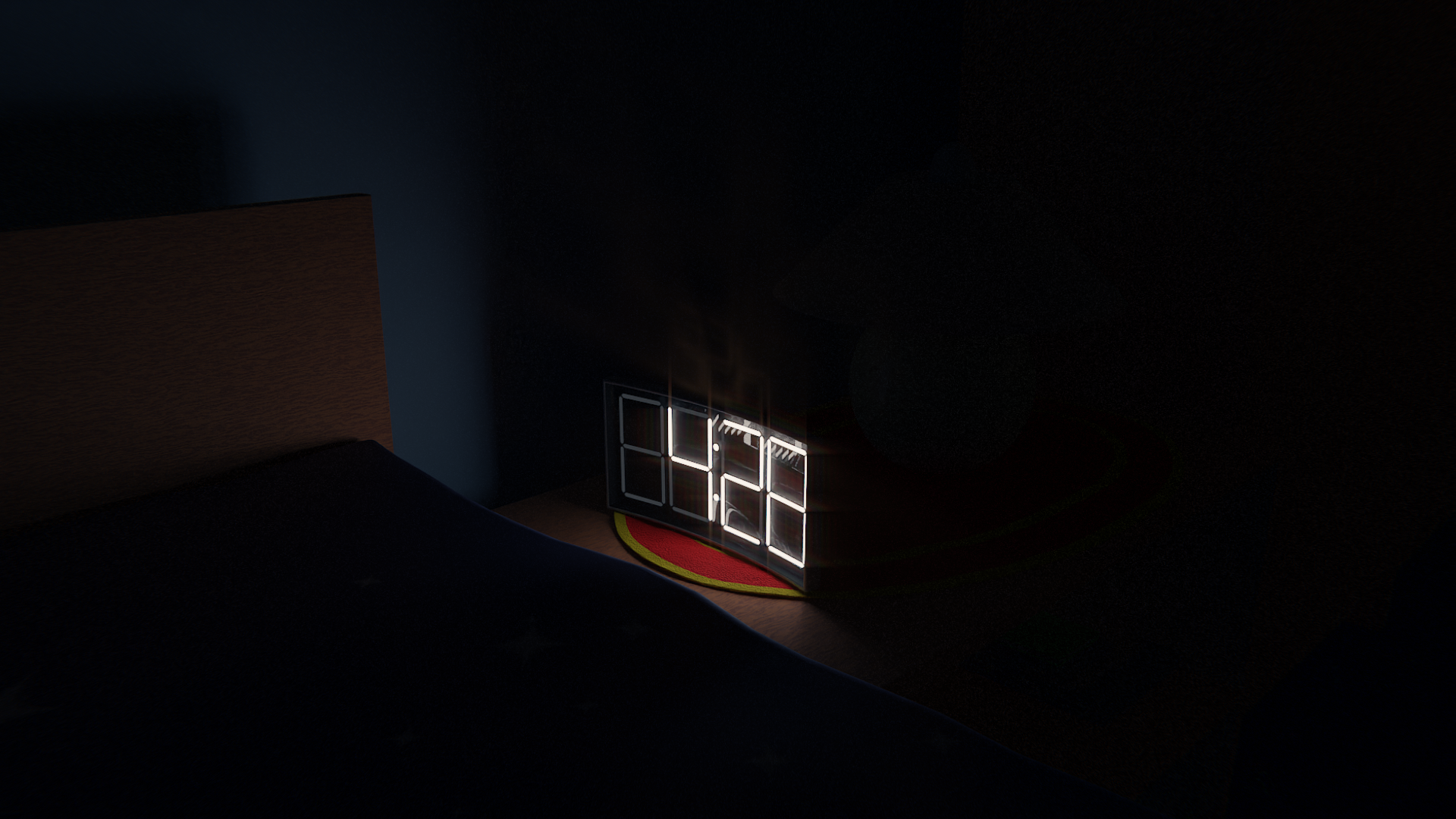 Animated digital clock preview image 2