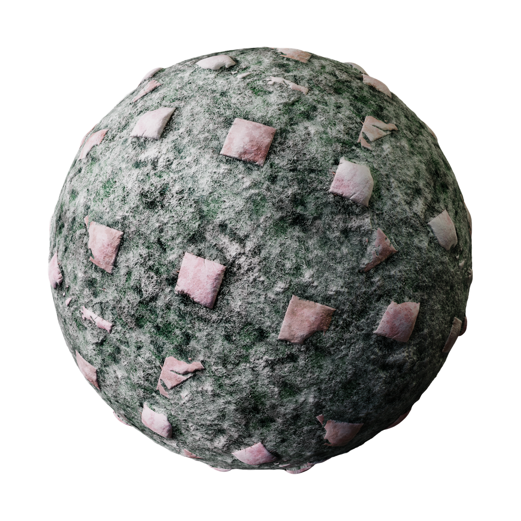 Grass Concrete Tiles (Cycles) preview image 1