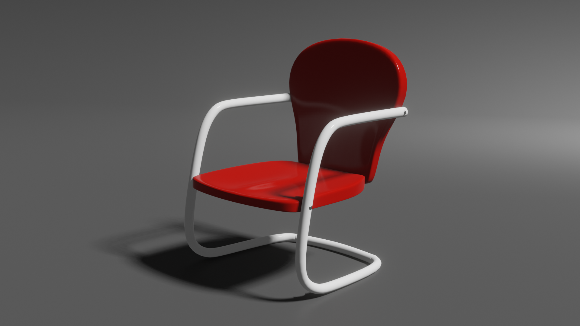 Antique Metal Lawn Chair preview image 1