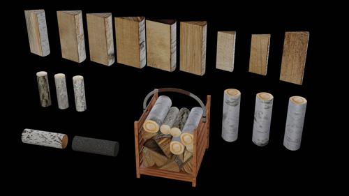 Wood logs preview image