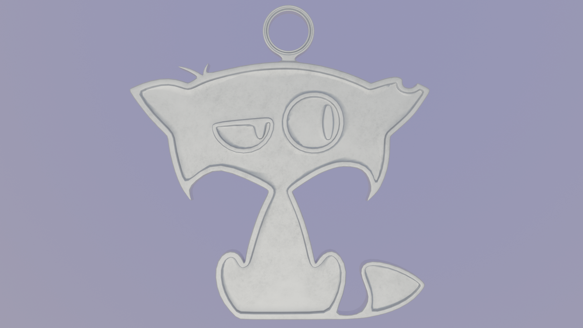 Three Soft Little Creatures - Printable 3D Pendants preview image 2