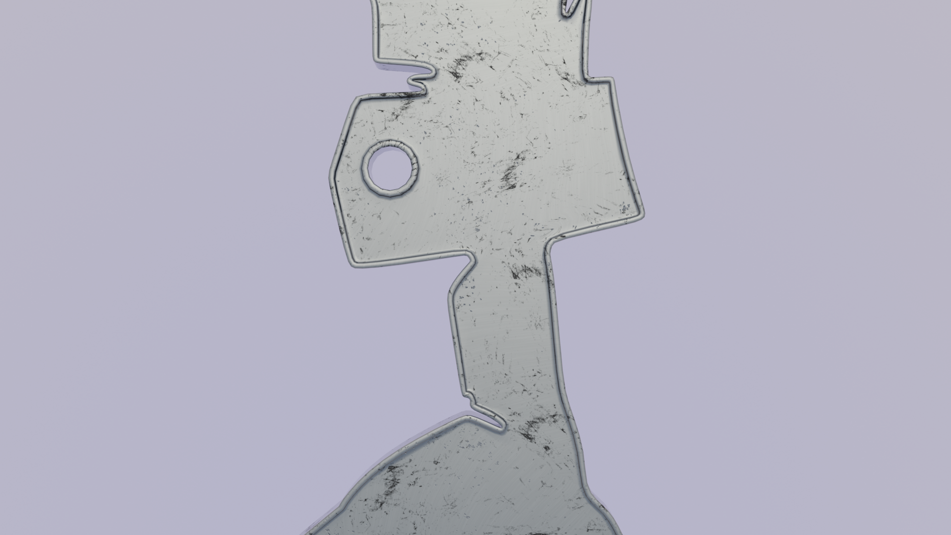 Zombie Hand - Printable 3D Pendant preview image 4