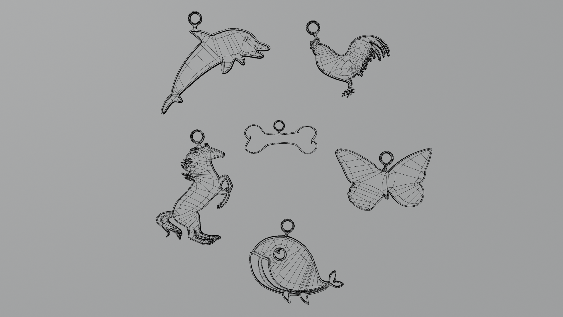 Cute - Printable 3D Pendants preview image 8