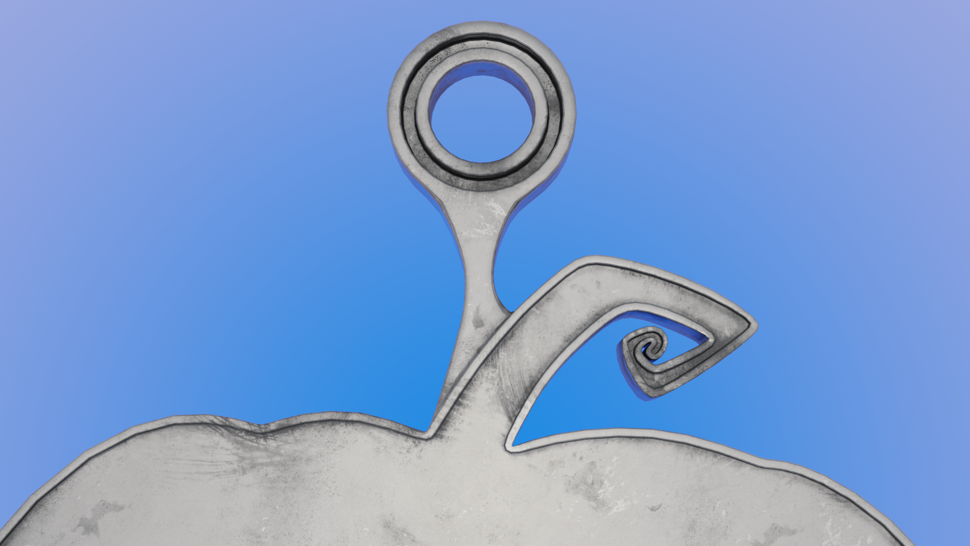 Mad Pumpkin - Printable 3D Pendant preview image 3