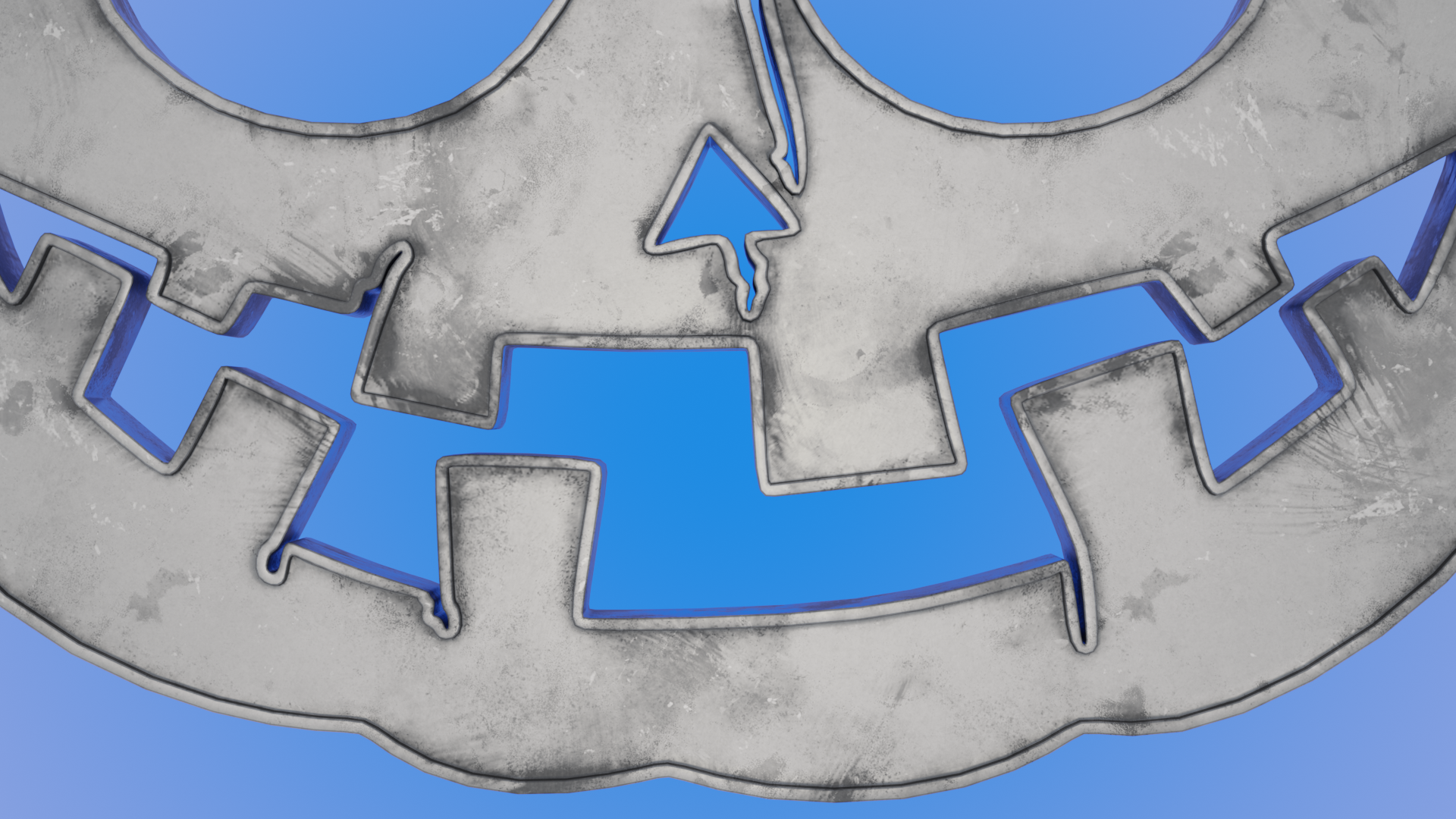 Mad Pumpkin - Printable 3D Pendant preview image 4