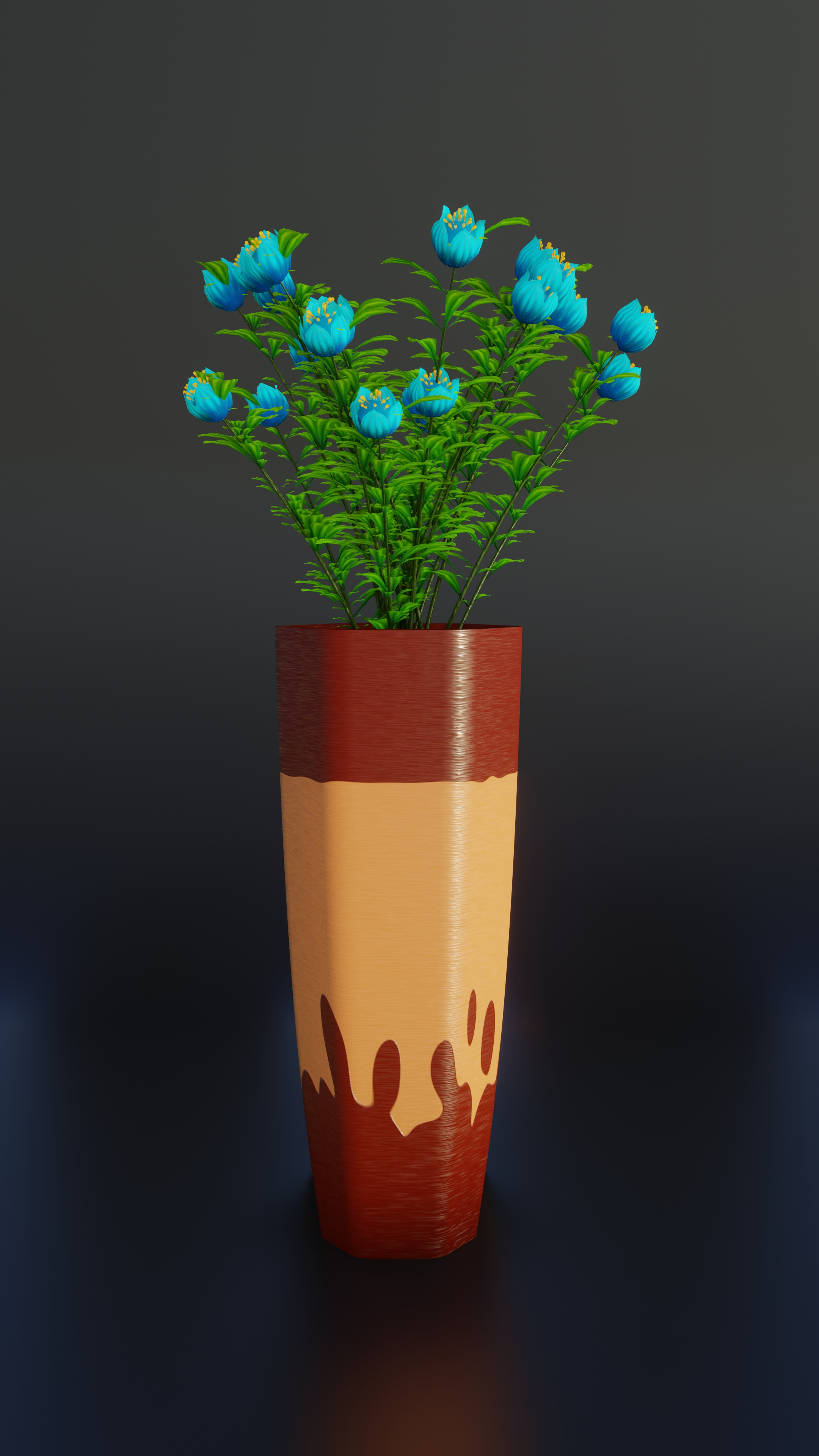 Vase with Flowers with Geometry Nodes preview image 2