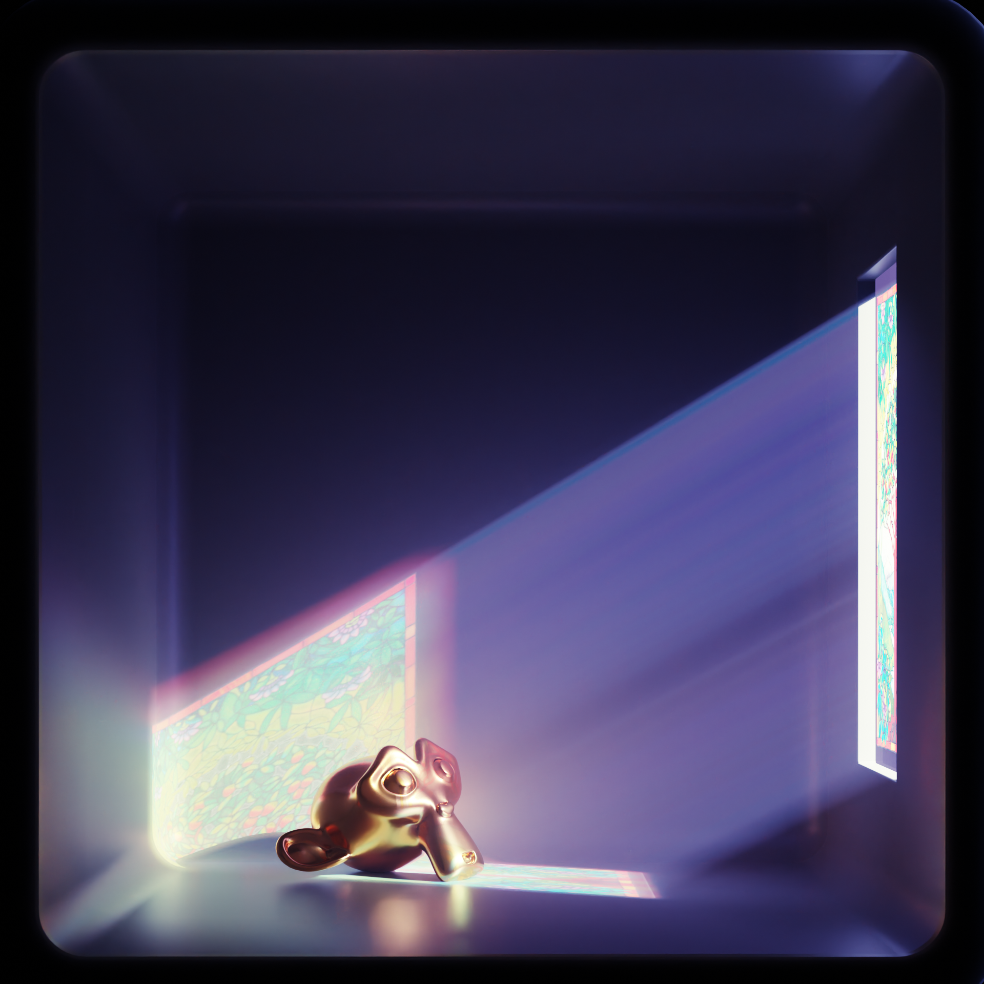 Stained-Glass material setup preview image 1