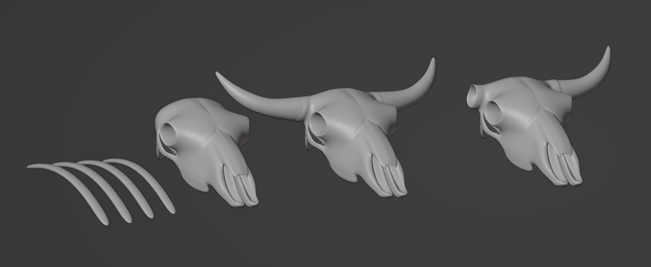 Cow Skulls preview image 2