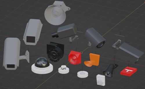 Security System Components [assets lib] preview image