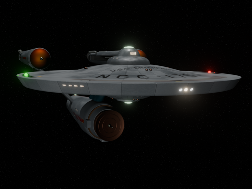 U.S.S. Enterprise NCC-1701 - Constitution-class Heavy Cruiser Mark IB (Where No Man Has Gone Before Variant) preview image