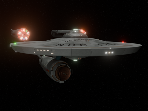 U.S.S. Enterprise NCC-1701 - Constitution-class Heavy Cruiser Mark II (Bon Homme Richard-subclass Variant) preview image