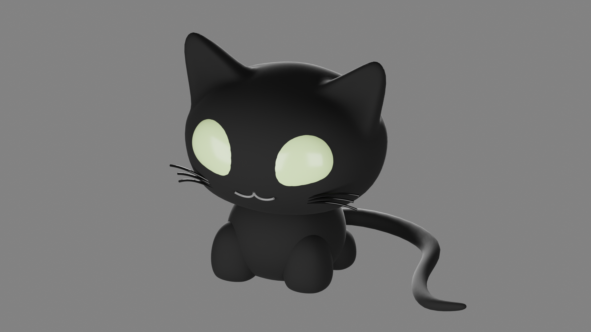 Cute Black Cat preview image 2