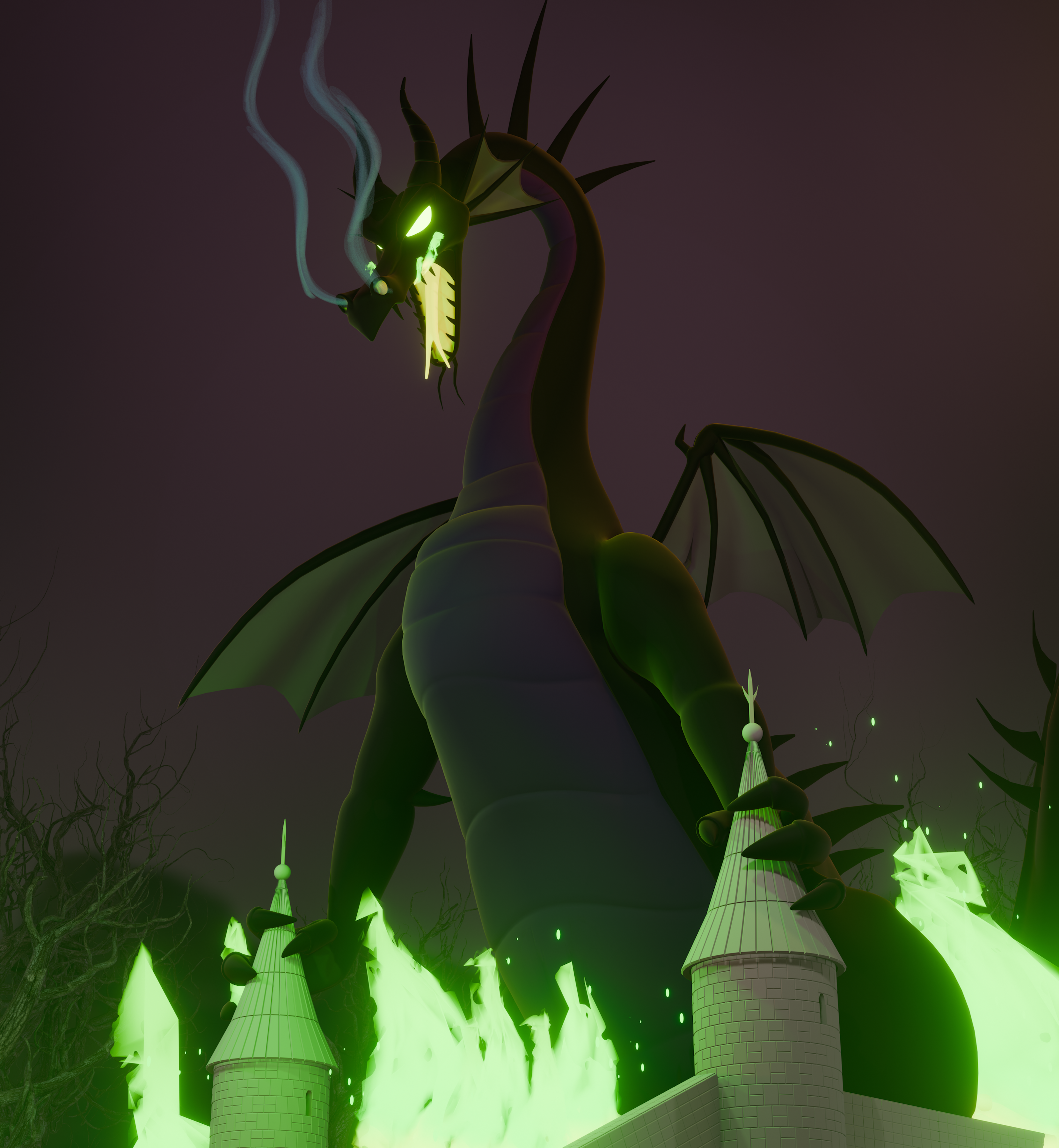 Maleficent Dragon (Sleeping Beauty) preview image 2