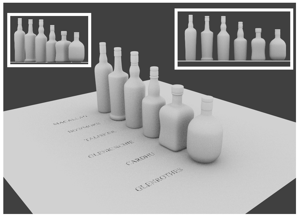 Simple Single Malt Whisky Bottles V1.0 preview image 1