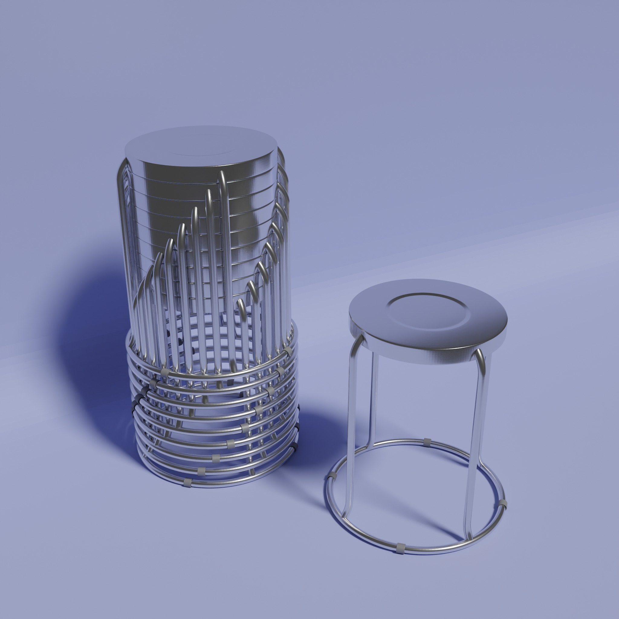 Ghế Ngồi Inox preview image 1