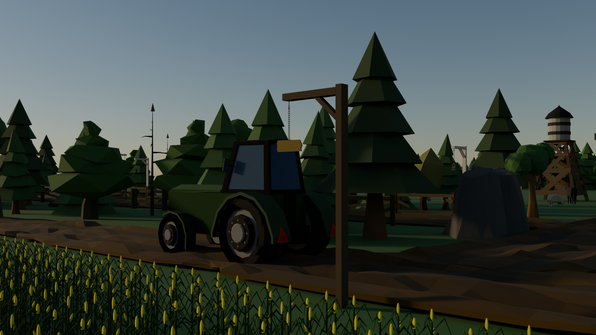 Low_Poly_Asset_Pack_Farm preview image 3