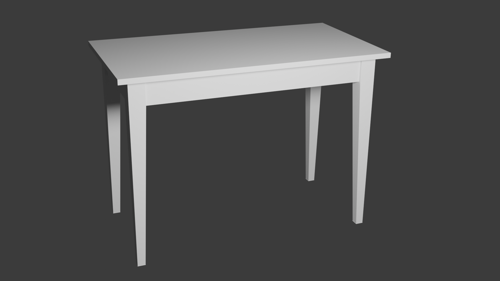 Simple Table using geometry nodes preview image 2