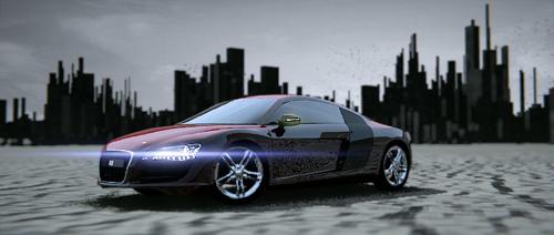 AudiR8 With Rig preview image