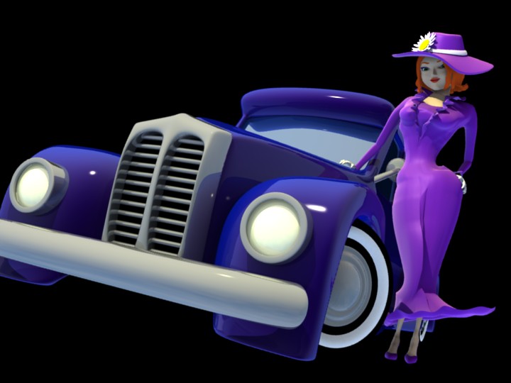 Car And Girl preview image 1