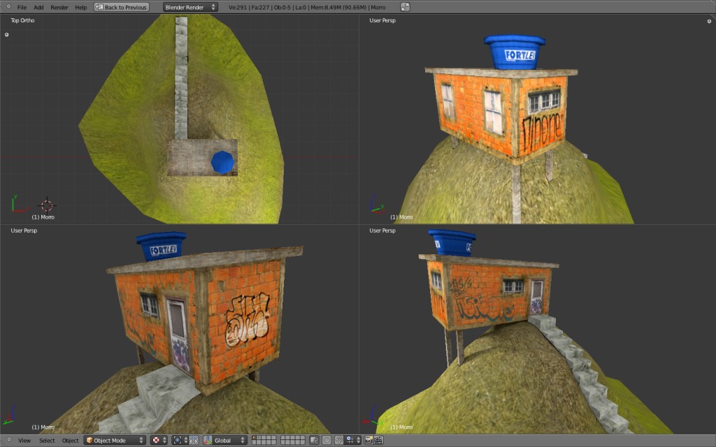 House Low Poly preview image 1