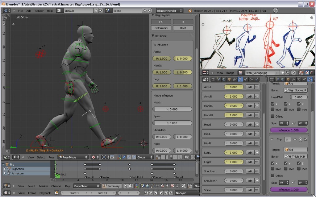 Biped Rig 25 Packed.blend preview image 1