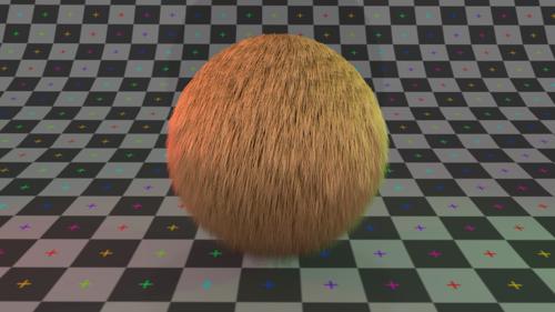 Fur Shader Test Scene preview image