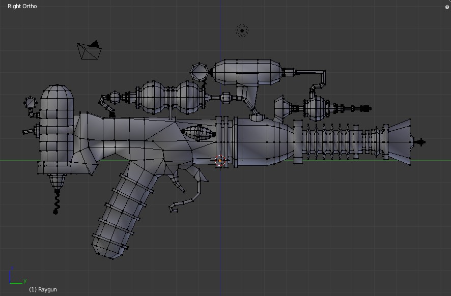 Art Deco / Seampunk Raygun preview image 1