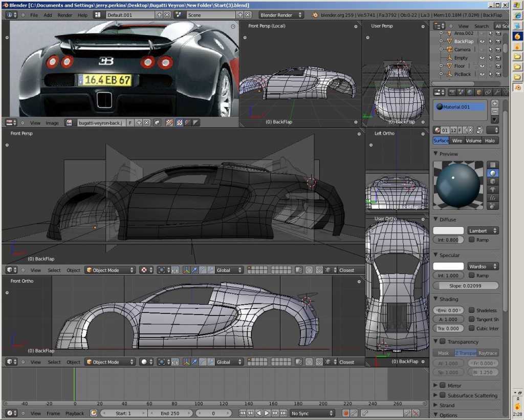 Bugatti Veyron (Round 1) preview image 1