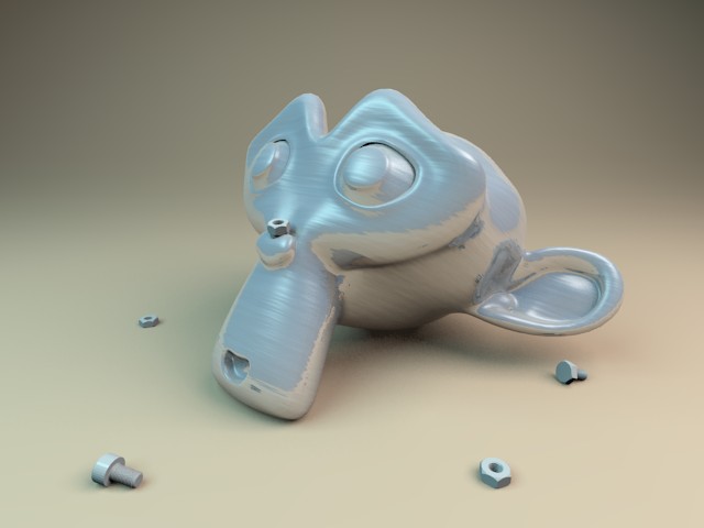 Suzanne Studio Lighting Setup preview image 2