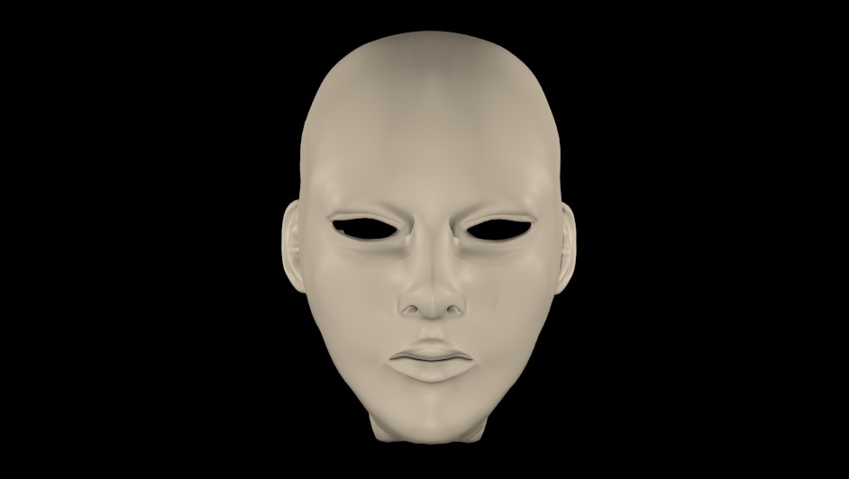 Girl Head Unfinished preview image 1