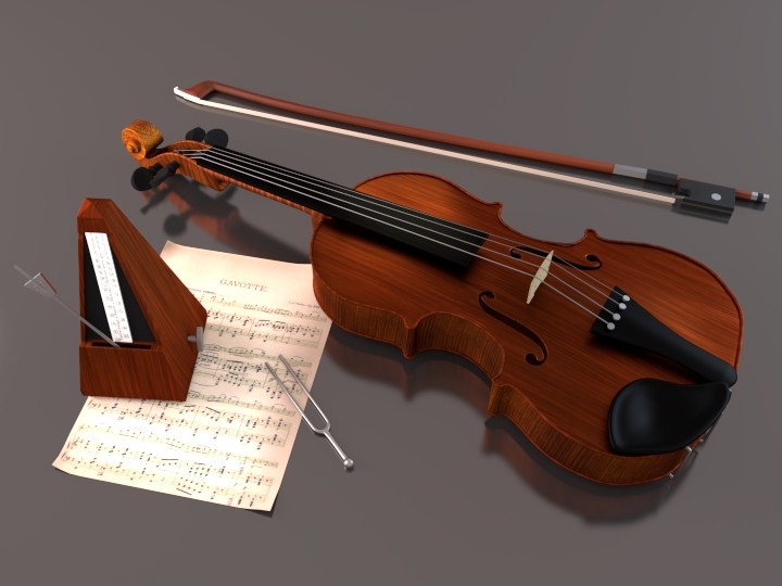 Violin Scene preview image 1