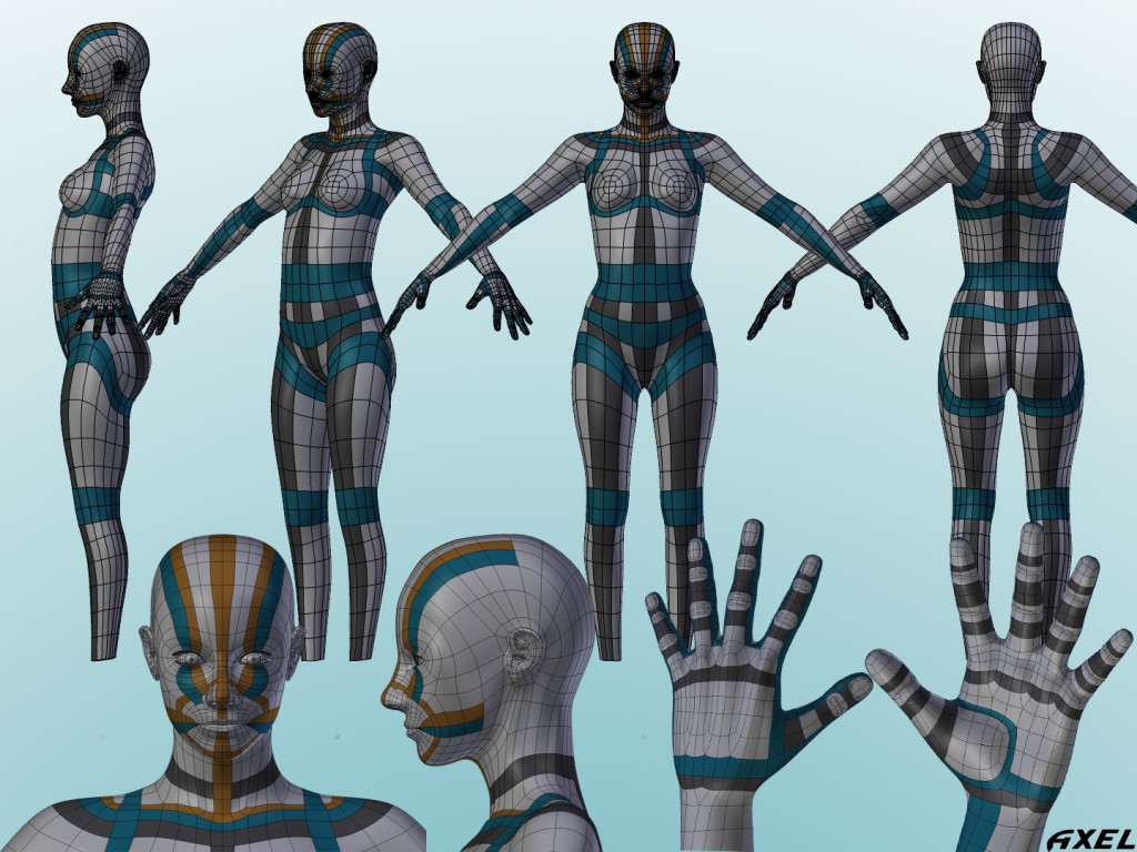 Detailed Female Body preview image 1