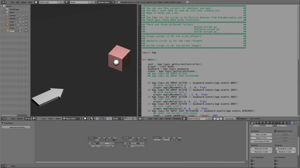 Basic Game Template - Script preview image 1