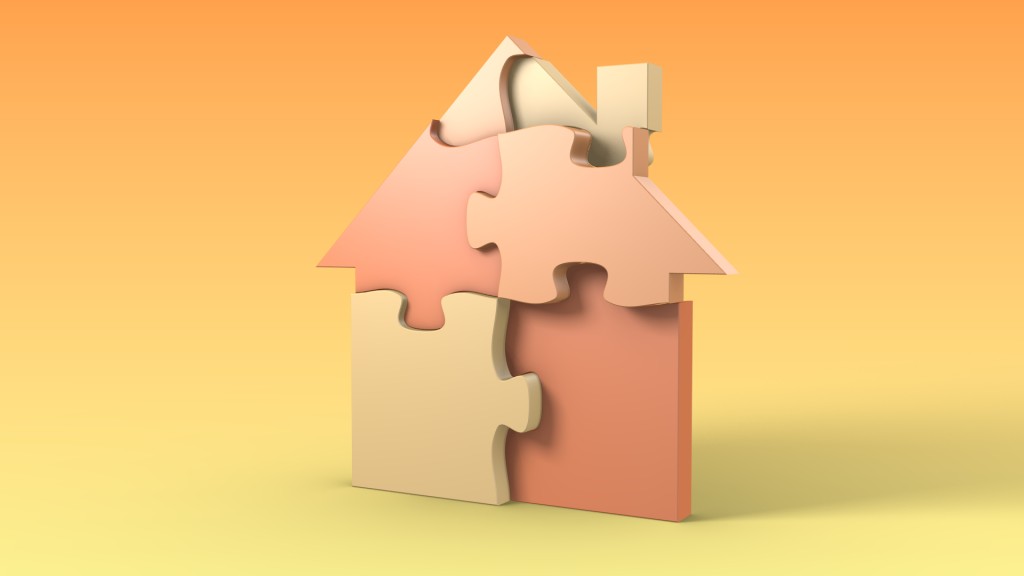 Blend Swap Puzzle House