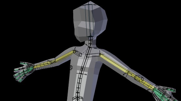 LowPoly Character - Rigged preview image 1