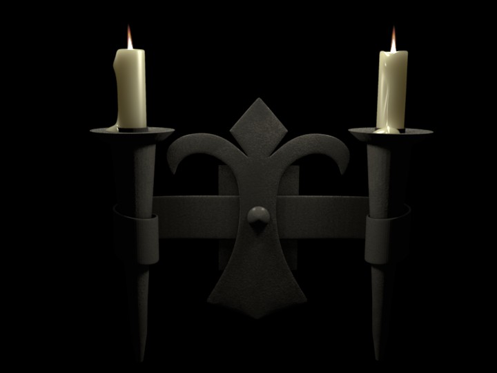 Medieval Wall Sconce preview image 1