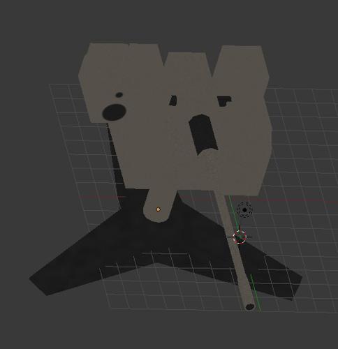 Low Poly Sentry Gun preview image