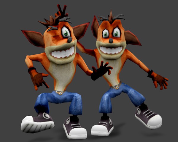Crash Bandicoot (rigged) preview image 1