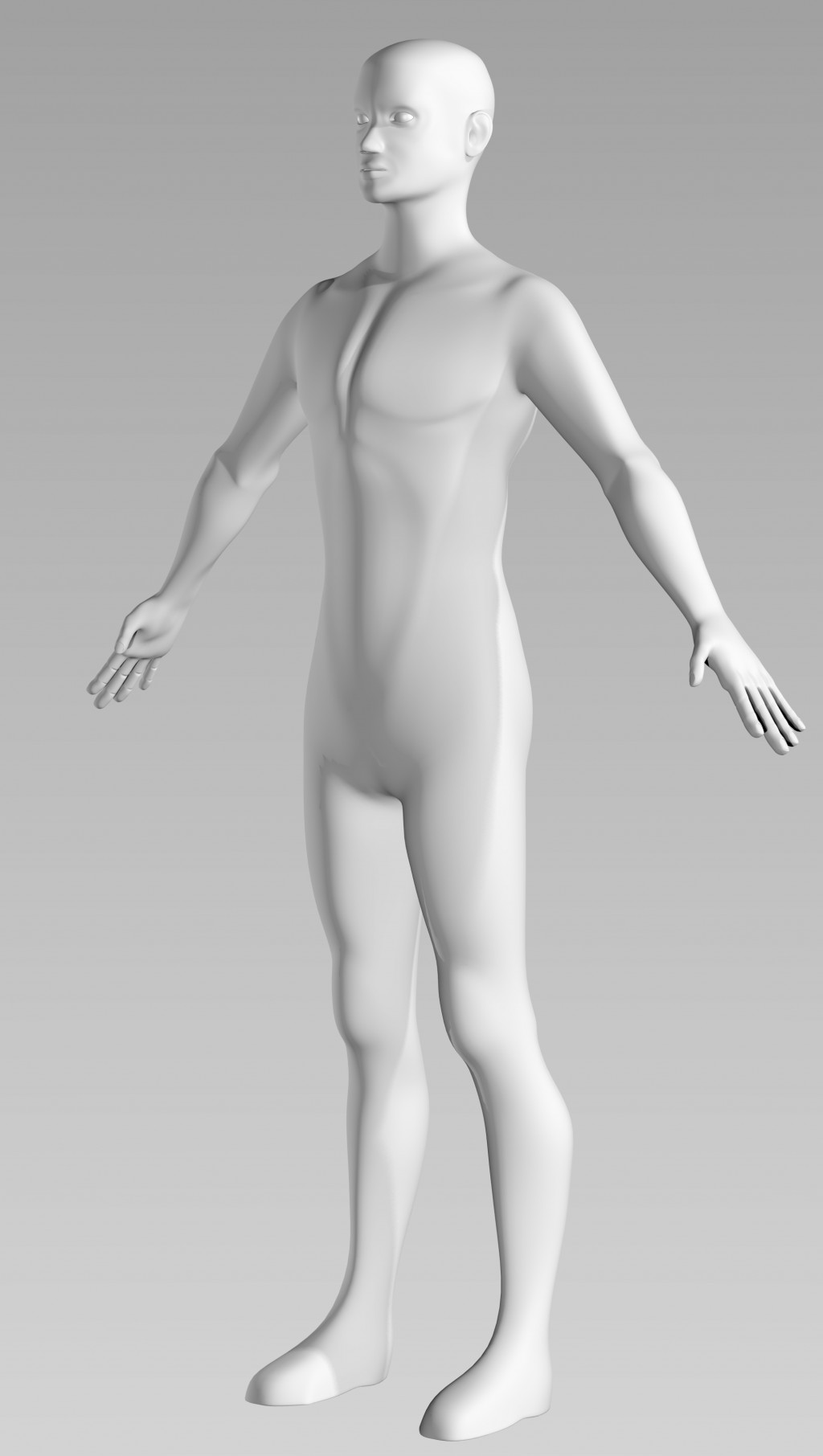 Base Mesh Human Male preview image 1