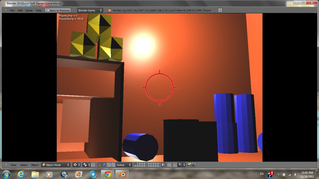 Unfinished Puzzle FPS Game Template(W.I.P. Improved) preview image 1