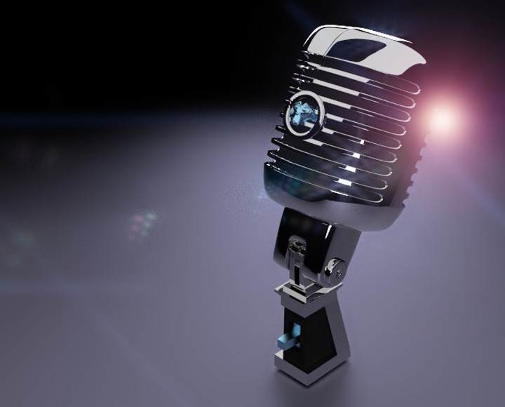 Vintage Microphone preview image 1