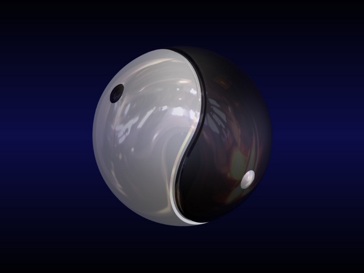 Yin Yang Tennis Ball preview image 1
