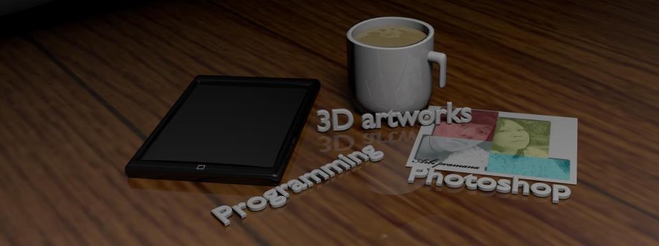 glass with i-pad and photos preview image 1