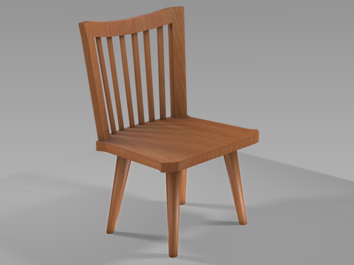Wooden Chair preview image 1