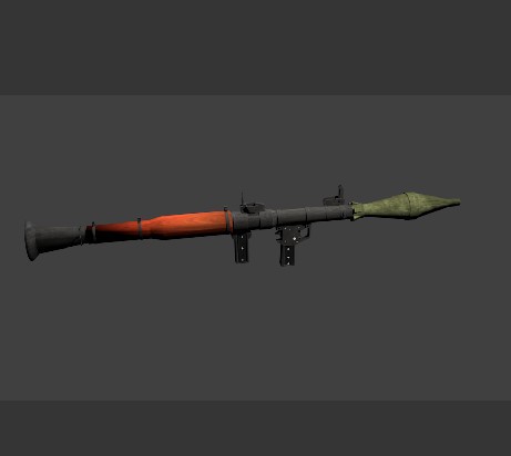 High Poly RPG (TEXTURED) preview image 1